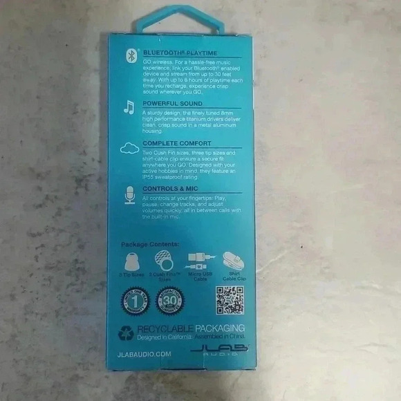 JLAB bluetooth earbuds - Picture 2 of 4